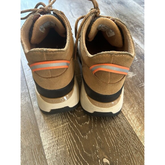 Sorel Women's Kinetic Impact Caribou Waterproof Shoes Tawny Buff, Black  Size 8 - Picture 5 of 7